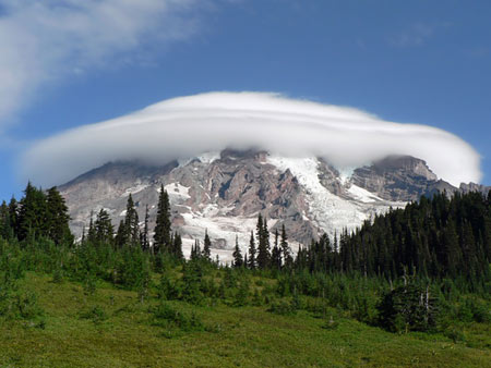 Photo of Mt. Rainier in Washington State, for story the Disclosure Chronicles by Joshua Shapiro